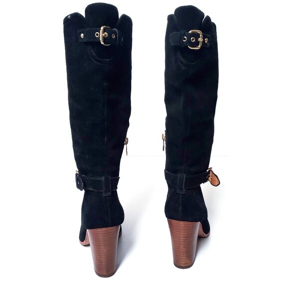 Coach Beverly Mid-Calf Suede Boots 7.5 - Picture 4 of 8